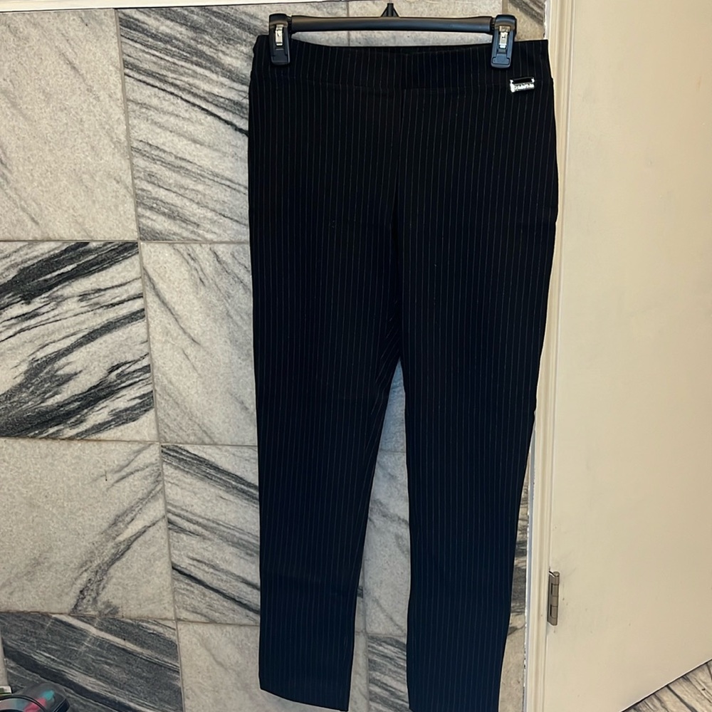 Calvin Klein size small pinstripe dress leggings